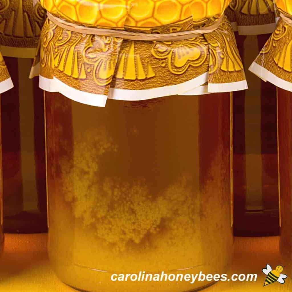 Steps To Make Sugared Honey